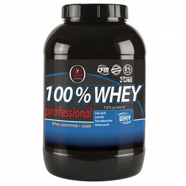  Oxygen Nutrition 100% Whey Professional 1000g Cookies 101314