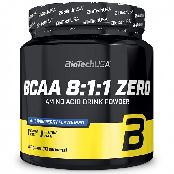  Biotech USA BCAA 8:1:1 Zero 250g Blue Raspberry 100695