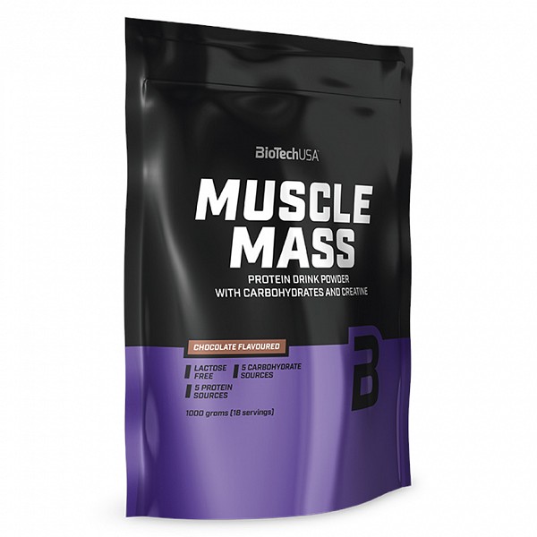  Biotech USA Muscle Mass 1000g Chocolate 101077