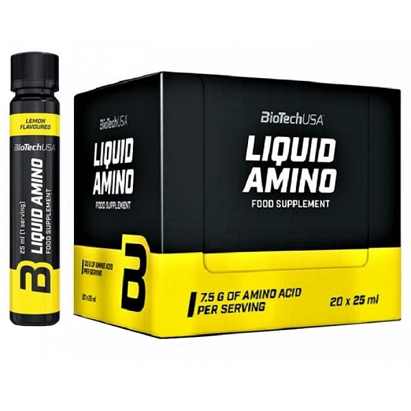  Biotech USA Liquid Amino Ampule 20x25ml Lemon 100713