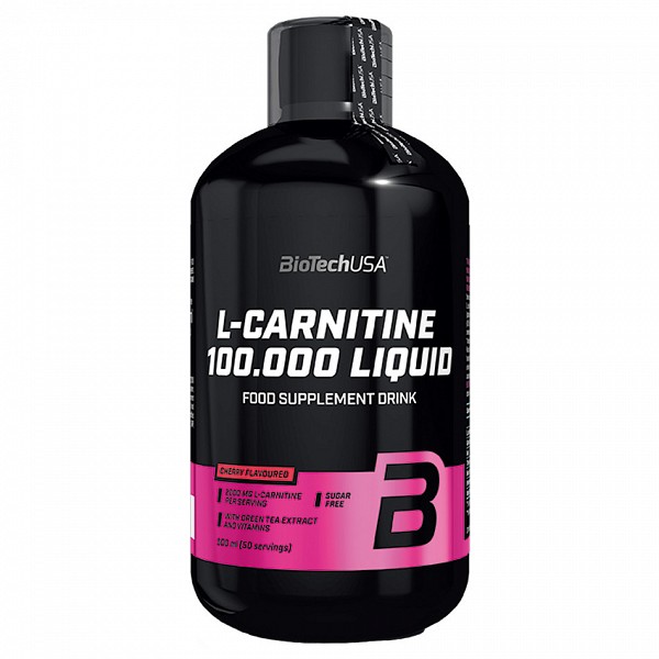  Biotech USA L-Carnitine 100.000 Liquid 500ml Cherry 100798