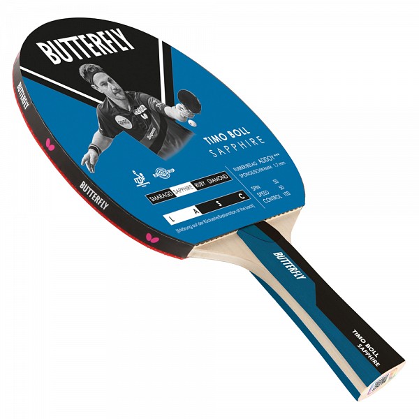  Ping Pong Butterfly Timo Boll Sapphire ITTF Approved 97164