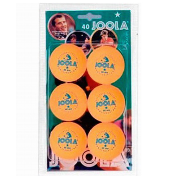  Ping Pong Joola Rossi* 40+ 6pcs Orange