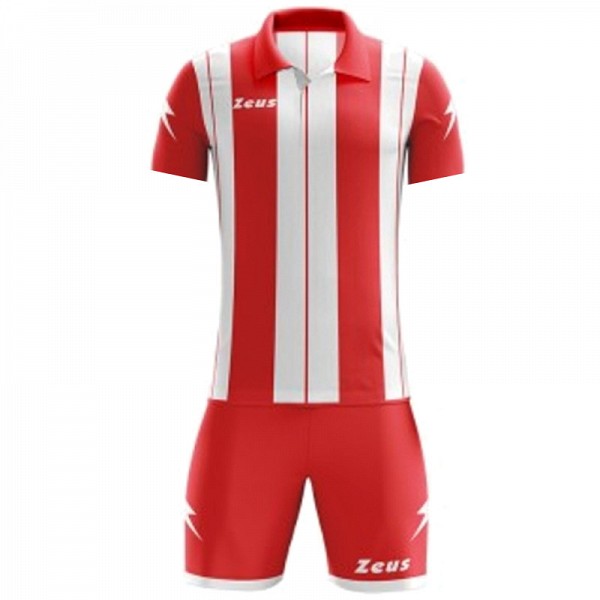   Zeus Set Pitagora Short Sleeve Red/White