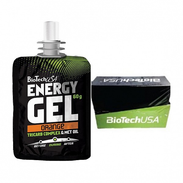 Energy Gel Biotech USA 12x60g Orange 100791